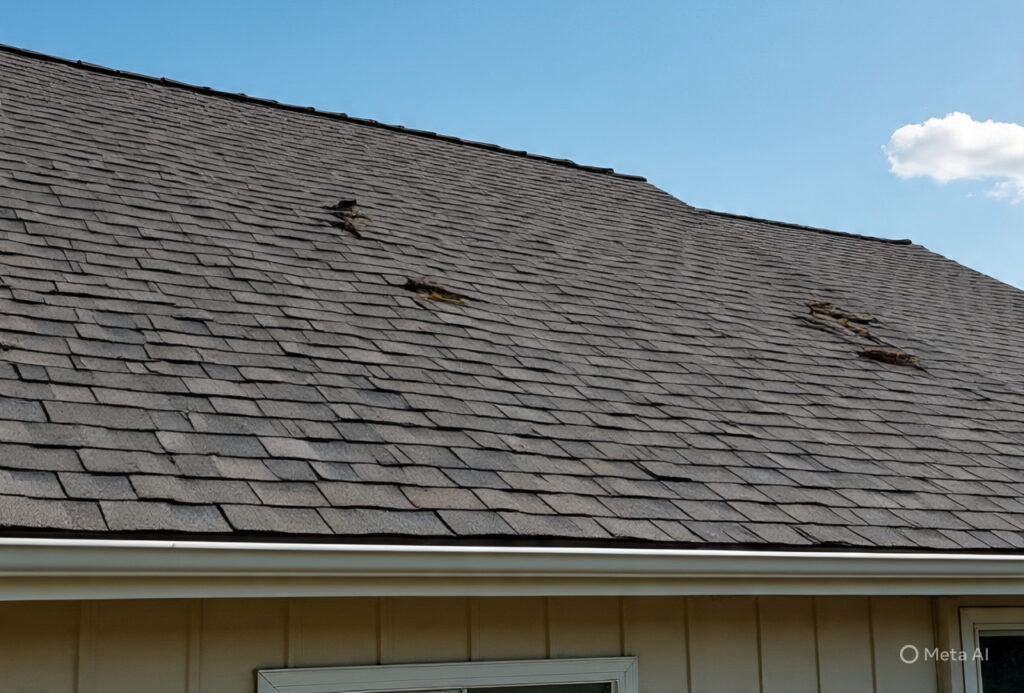 Old shingle roof needs to be replaced